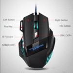 Wired Mouse Business Office Home USB Mouse Gaming Silent Computer Accessories - Image 2