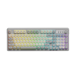 EWEADN G98 98-Key RGB Backlit USB Wired Membrane Keyboard Silent Typing Rotary Knob High Precision for Office - Image 7