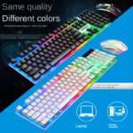 Factory Customized RGB LED Backlight Gaming Keyboard Mouse Combo Set New Custom Language Teclado Klavye Keyboard and Mouse