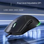 Factory New Promotional 7D Wired Gaming Mouse OEM Cheap Ergonomic USB Wired Gaming Mouse Custom LED RGB Wired Gaming Mouse - Image 5