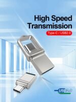 Super Mini Metal OTG Type-C USB 3.0 Memory Stick New 8G 16GB 32GB 8GB 128GB 256GB 512GB Flash Card Type-C Pendrive - Image 3