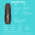 Flash Memory 128gb 256gb 512gb 1TB High Speed 1050Mb/s Memory Stick USB 1T - Image 6