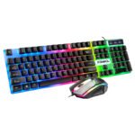 Factory Customized RGB LED Backlight Gaming Keyboard Mouse Combo Set New Custom Language Teclado Klavye Keyboard and Mouse - Image 3