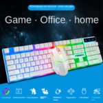 Factory Customized RGB LED Backlight Gaming Keyboard Mouse Combo Set New Custom Language Teclado Klavye Keyboard and Mouse - Image 2