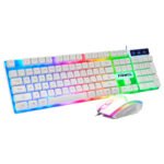 Factory Customized RGB LED Backlight Gaming Keyboard Mouse Combo Set New Custom Language Teclado Klavye Keyboard and Mouse - Image 8